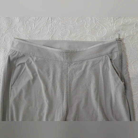 Athleta Gramercy Track Trouser In Light Gray 🩶 Size Large - Picture 5 of 9